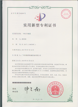 专利号:ZL 2017 2 0900720.2